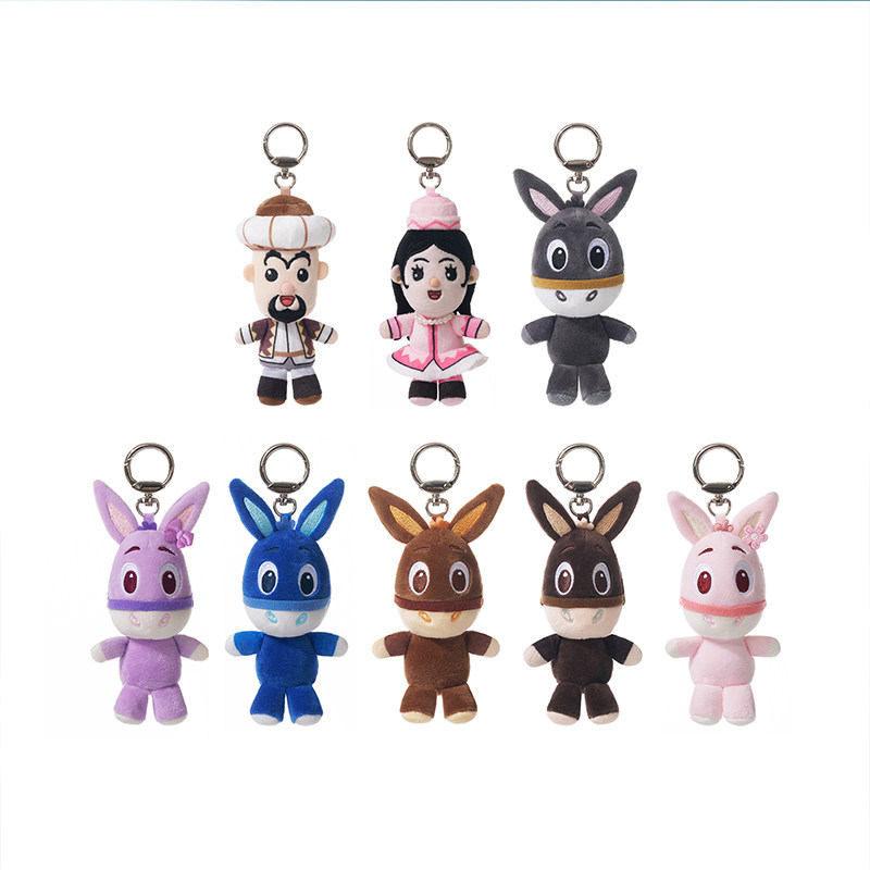 【新品】普莱美JMPRIME上影元品阿凡提系列毛绒挂件动画同款包挂