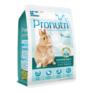 DR Bunny兔博士成兔粮美毛粮营养配方3.6kg兔子饲料 买1送6
