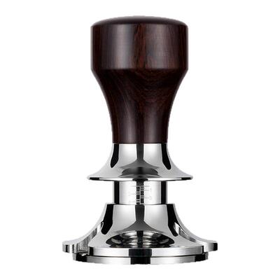 顽固咖啡如一定深压粉锤银色意式器具压粉器套装51/53/58调节粉锤