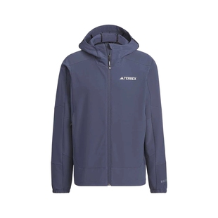 阿迪达斯外套男TERREX春新款户外跑步训练休闲连帽运动夹克IP0737