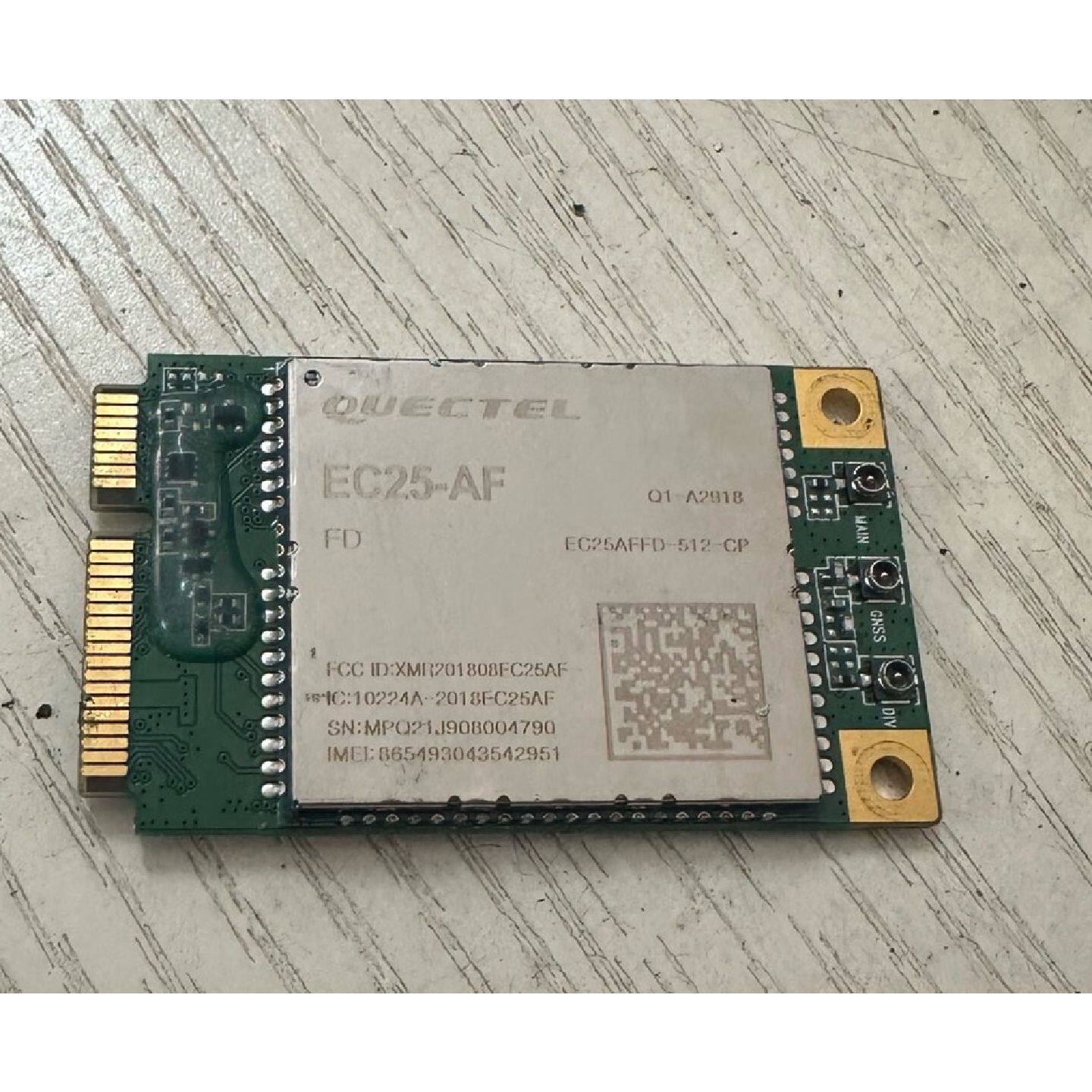议价可维修海外版EC25AF模块原装拆机4G网卡成色好需要联系