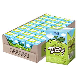 Maeil每日必口利果汁饮料白葡萄味整箱韩国进口Picnic小胖子