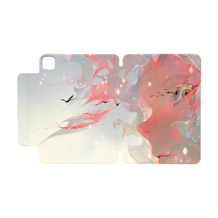 9397号列车色子鸡1ipad磁吸平板壳适用于苹果苹果ipadpro202410.9英寸12.9英寸13英寸可拆分