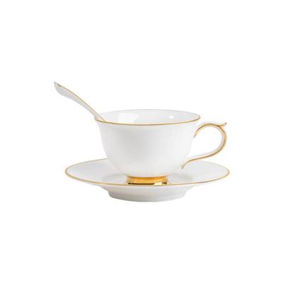 国家非遗八义窑鎏金白玉咖啡杯