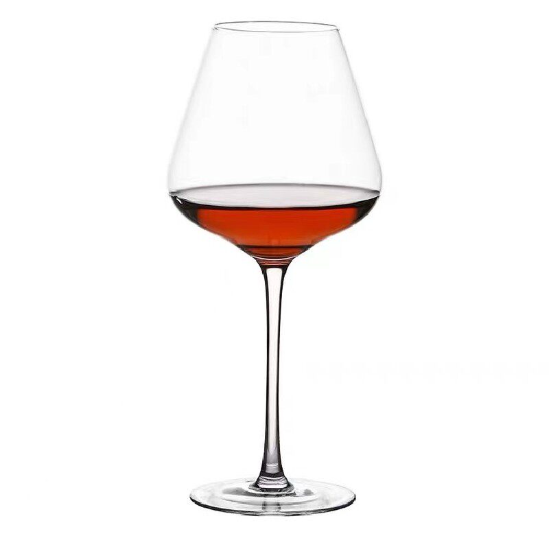 ins风餐厅斜口气泡高颜值红酒杯