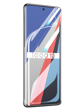 适用iqoo10手机膜pro全包水凝膜