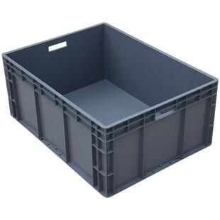 羽佳 EU塑料周转箱加厚汽配物流箱零件新料长方形过滤带盖养龟箱