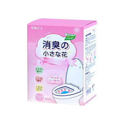 日本马桶除臭留香清洁剂小花凝胶