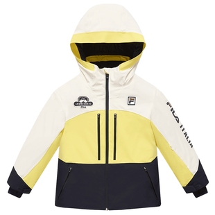 FILA斐乐儿童童装滑雪服2025年冬季新款男童中大童户外运动外套