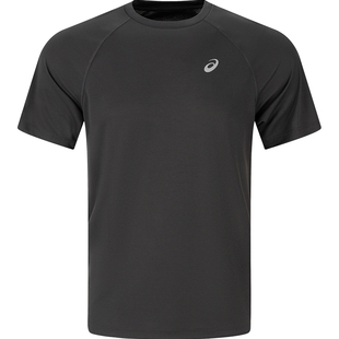 ASICS亚瑟士男子吸湿快干跑步短袖舒适柔软透气圆领运动T恤