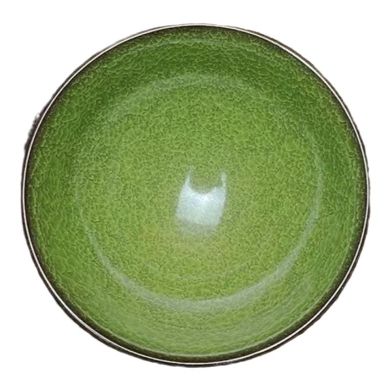 帝王绿冰裂纹建盏茶杯主人杯茶盏