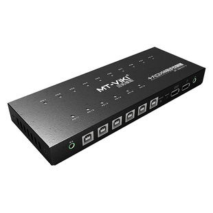 迈拓维矩 16口USB同步器16进1出切换器电脑dnf梦幻西游工作室多开多控1控16USB鼠标键盘共享器 MT-KM1016-U