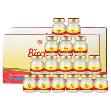 【自营】泰国双莲进口燕窝即食木糖醇型45ml*8*4组营养滋补品正品