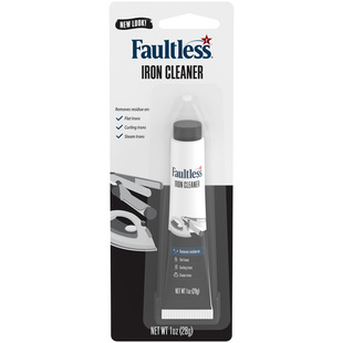 美国Faultless福星 熨斗卷发夹去污膏清洁膏 除铁锈污垢残留 28g