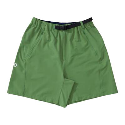 素然防泼水宽松短裤仿棉感弹力