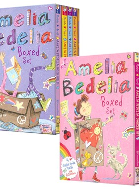 Amelia Bedelia 糊涂女佣艾米莉亚1-8 英语桥梁书 初级章节书 幽默搞笑 青春成长故事 小学生英语课外读物 英文原版进口儿童图书