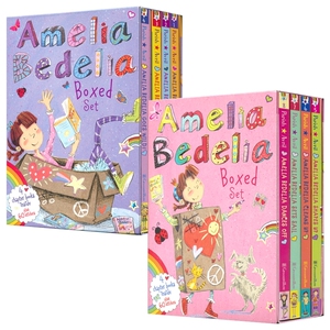 Amelia Bedelia 糊涂女佣艾米莉亚1-8 英语桥梁书 初级章节书 幽默搞笑 青春成长故事 小学生英语课外读物 英文原版进口儿童图书