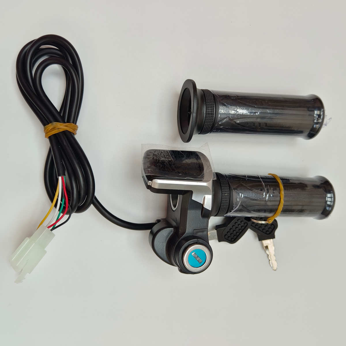 电动车电量显示转把24V36V48V锂电滑板车代驾车液晶电量显示油门