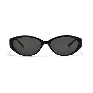 Fakeme 李兰迪同款板材复古墨镜猫眼防紫外线太阳镜小发箍 pony