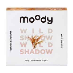 moody美瞳日抛10片疯狂动物城朱迪粉松林木屋小直径彩色隐形眼镜