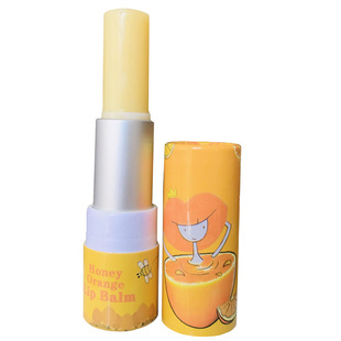 蜂蜜香橙鲜果润唇膏 4g亲她美 润唇补水保湿 无色 唇膜同款里美