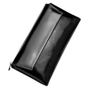 2025新款真皮多卡位大钞夹高级感纯牛皮长款三折大容量钱包女气质