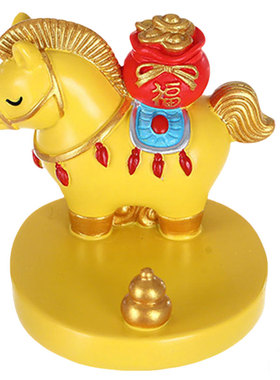 国潮小马手机支架桌面萌宠解压