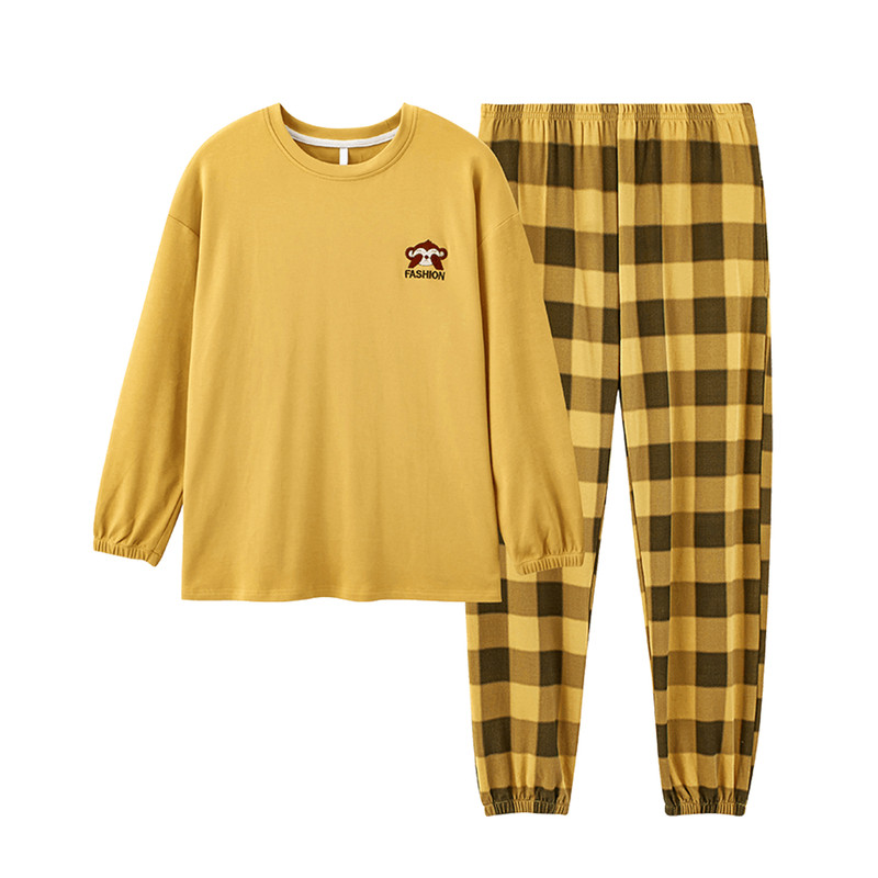 睡衣女款春秋款女新款纯棉家居服