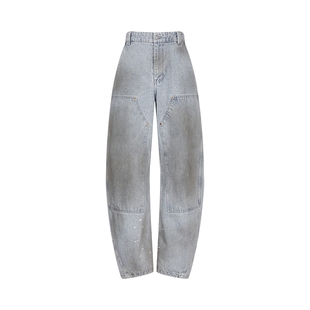 [商场同款]速写男装2026春新品弯刀伐木牛仔裤工装做旧9Q1E10720