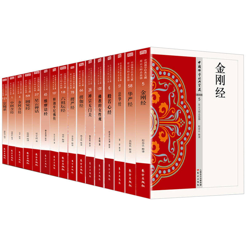 佛学经典书籍全套16册原文注释译文白对照白话文法华经楞伽楞严经圆觉经六祖坛经金刚经般若心经维摩诘经中阿含经佛教入门畅销书