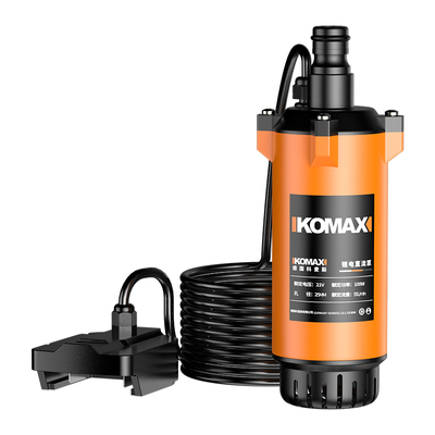 锂电抽水泵小型家用潜水泵超大流量农用浇地灌溉神器高扬程抽水机