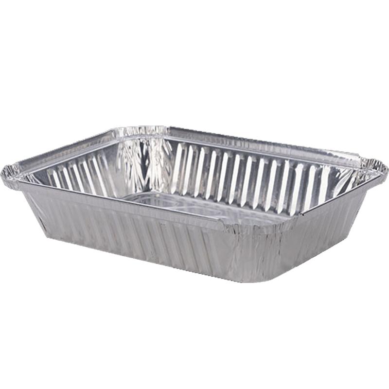 锡纸盒铝箔长方形商用餐盒加厚