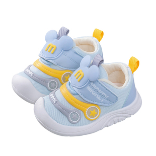 婴儿鞋男宝秋季新款儿童包头软底防滑婴幼儿鞋学步春秋女宝宝鞋子