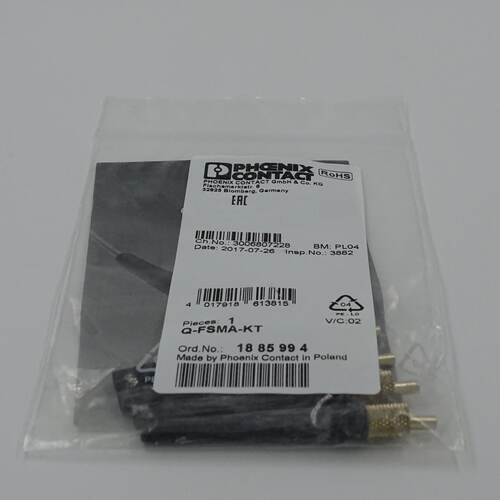 议价PHOENIX CONTACT菲尼克斯RF连接器Q-FSMA-KT全新原装1885994