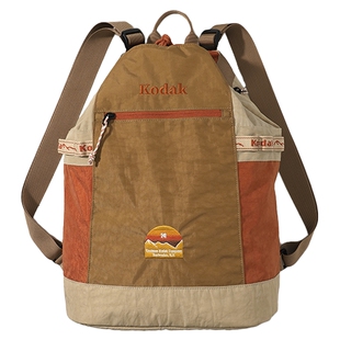 【新品】【玩趣撞色】KODAK柯达25秋冬男女通用尼龙户外双肩背包