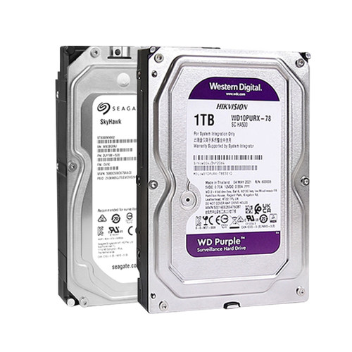 海康威视监控机械硬盘1TB/2T/3T/4T/6T/8T监控录像机硬盘大容量