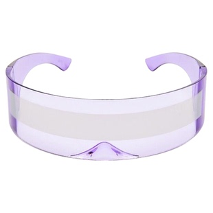 未来科技感赛博朋克科幻网红潮男演出蹦迪墨镜个性嘻哈时尚高级感