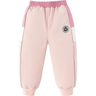 巴拉巴拉儿童羽绒裤男童女童洋气裤子冬季新款小童宝宝外穿保暖厚