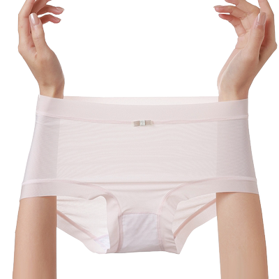 成曼可女士内裤夏季冰丝面膜裤