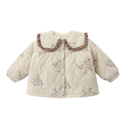 女童冬季新款加厚保暖宝宝外套