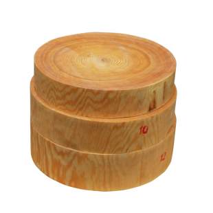 圆形松木砧板防霉切菜板实木家用刀板木制商用菜墩厨房案板加厚