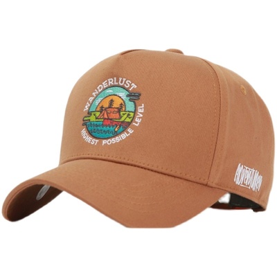 韩国大头围时尚风高顶鸭舌帽子