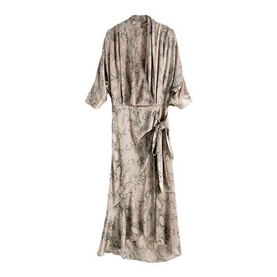 龍喜儿95％桑蚕丝真丝提花