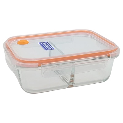 JALOCOOK嘉乐扣玻璃饭盒微波炉加热分隔上班族带饭保鲜盒成人便当