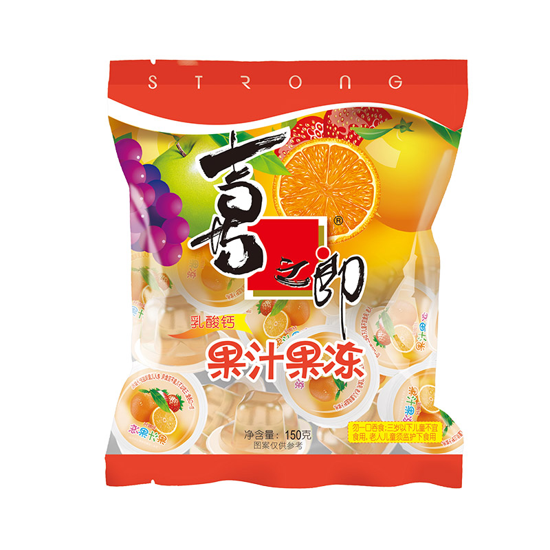 喜之郎果汁果冻150g袋装