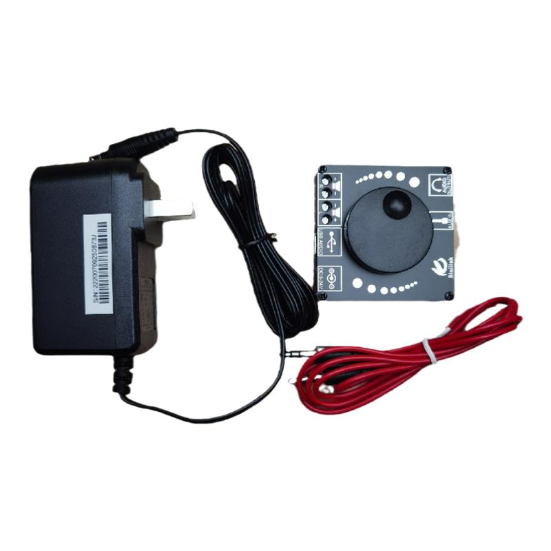 蓝牙5.0数字功放20瓦配电源USB解码播放迷你音响音箱HIFI DIY改装