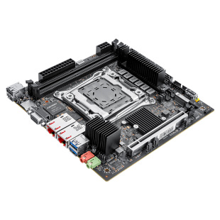 畅网新研C612 X99NAS主板 X550 万兆 8SATA 双U.2 服务器存储主板