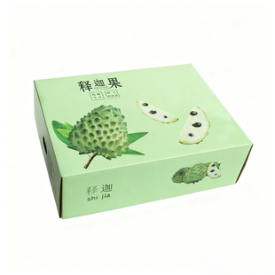 新款中秋6-8斤装高端释迦果精品天地盖礼盒包装空盒纸箱可定制