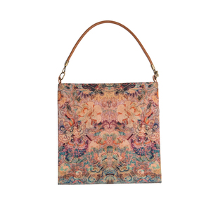 爱奇葩 原创香云纱宋锦单肩包设计师款国风百搭中式手提单肩包