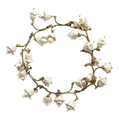 小众铃兰ins冷淡风复古情侣手链